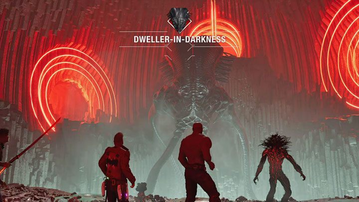 Lokator Mroku (Dweller-in-Darkness) to pierwszy spośród głównych bossów gry - Guardians of the Galaxy: Lokator Mroku (Dweller-In-Darkness) - jak pokonać? - Guardians of the Galaxy - poradnik do gry