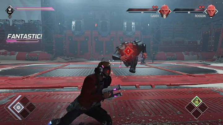 Najważniejszym założeniem tej bitwy jest to, że braci można skutecznie atakować tylko gdy się od siebie oddalą - Guardians of the Galaxy: Bracia Krwi (The Blood Brothers) - jak pokonać? - Guardians of the Galaxy - poradnik do gry