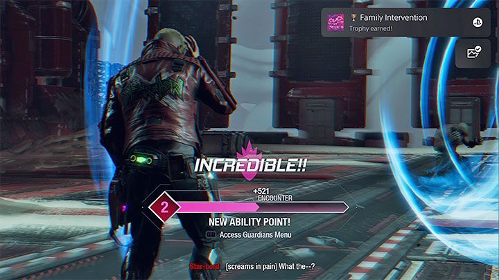 Opisywana bitwa nie ma tradycyjnego zakończenia - Guardians of the Galaxy: Bracia Krwi (The Blood Brothers) - jak pokonać? - Guardians of the Galaxy - poradnik do gry