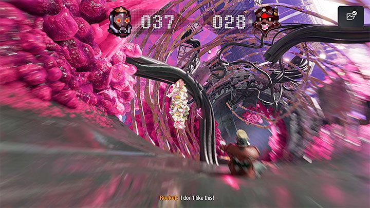 Za niedługo załączy się długi zjazd - Guardians of the Galaxy: Prolog i rozdział 1 - solucja, opis przejścia - Guardians of the Galaxy - poradnik do gry