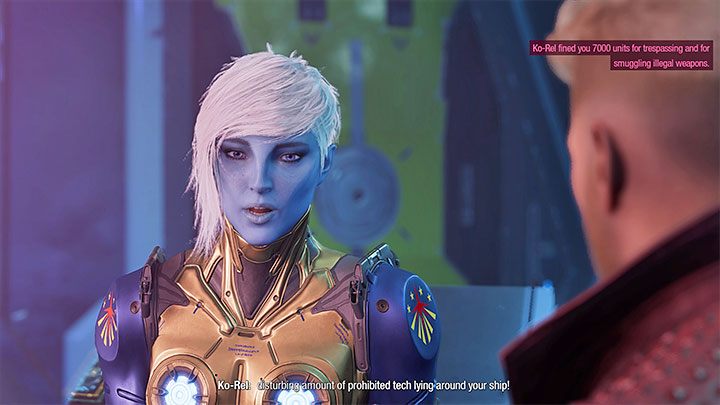 Na sam koniec rozdziału czeka Was jeszcze spotkanie w cztery oczy z Ko-Rel - Guardians of the Galaxy: Rozdział 2 - solucja, opis przejścia - Guardians of the Galaxy - poradnik do gry