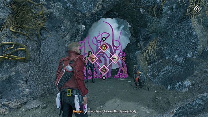 Po walkach wyruszcie dalej i dotrzyjcie do miejsca rozwinięcia przez Groota pomostu - Guardians of the Galaxy: Rozdział 3 - solucja, opis przejścia - Guardians of the Galaxy - poradnik do gry