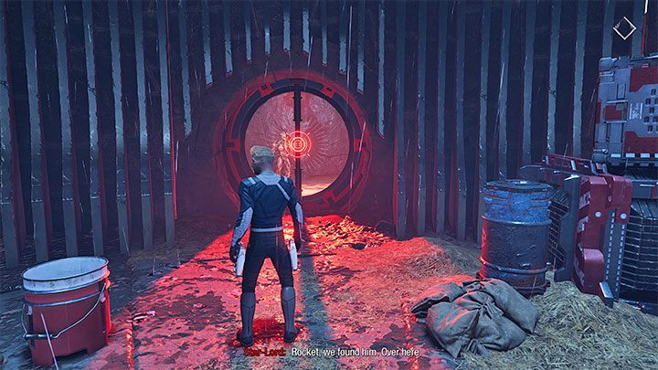 Najpierw zajrzyjcie do pierwszego pokoju od lewej, do którego wszedł Drax - Guardians of the Galaxy: Rozdział 4 - solucja, opis przejścia - Guardians of the Galaxy - poradnik do gry