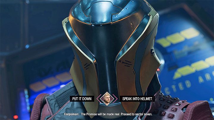 Kolejne korytarze doprowadzą Was do nowych zamkniętych drzwi i musicie poprosić Rocketa o zhakowanie panelu - Guardians of the Galaxy: Rozdział 5 - solucja, opis przejścia - Guardians of the Galaxy - poradnik do gry