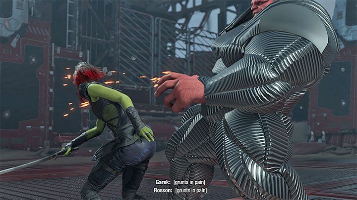 Musicie bronić się do momentu pojawienia się Gamory - Guardians of the Galaxy: Rozdział 6 - solucja, opis przejścia - Guardians of the Galaxy - poradnik do gry