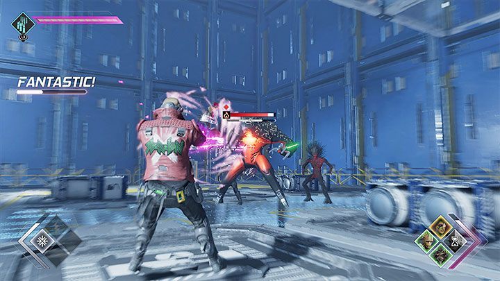 Wybierzcie nowo odblokowane wyjście z biura Ko-Rel, które zakłada przejście po szkalnym moście - Guardians of the Galaxy: Rozdział 7 - solucja, opis przejścia - Guardians of the Galaxy - poradnik do gry