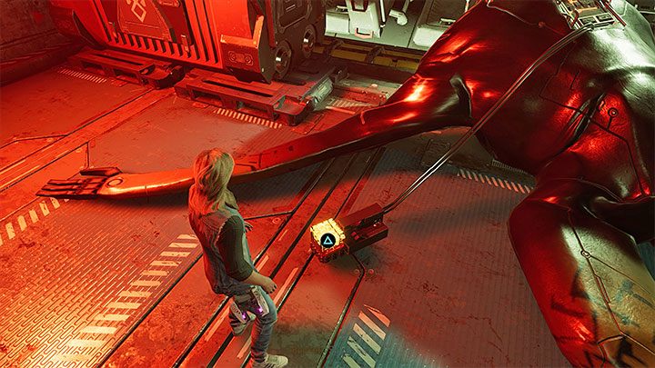 W jednej z kolejnych lokacji dowiecie się o konieczności pozyskania baterii do odblokowania przejścia - Guardians of the Galaxy: Rozdział 8 - solucja, opis przejścia - Guardians of the Galaxy - poradnik do gry