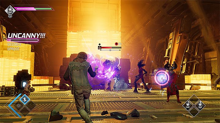 W kolejnych lokacjach czekają nowi przeciwnicy i zwracajcie uwagę m - Guardians of the Galaxy: Rozdział 8 - solucja, opis przejścia - Guardians of the Galaxy - poradnik do gry