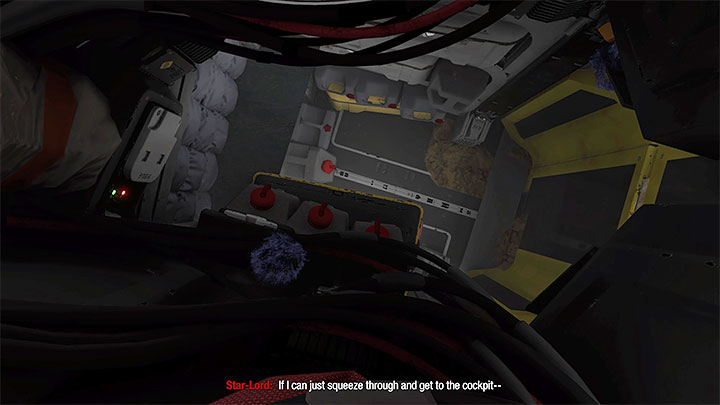 Wariant 1 zakłada, że wybraliście wcześniej schowanie lamy - Guardians of the Galaxy: Rozdział 10 - solucja, opis przejścia - Guardians of the Galaxy - poradnik do gry
