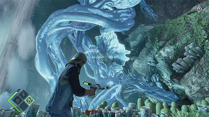 Zaliczenie wspinaczki obok prawej rośliny pozwoli Wam na zlokalizowanie przyczepionych do niej pasożytniczych organizmów - Guardians of the Galaxy: Rozdział 10 - solucja, opis przejścia - Guardians of the Galaxy - poradnik do gry