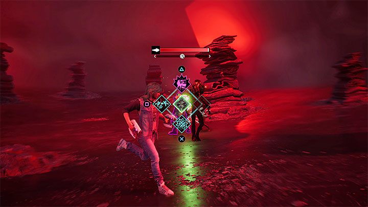 Po rozpoczęciu rozdziału wyruszcie prosto, docierając do miejsca pojawienia się wielkiej głowy Thanosa - Guardians of the Galaxy: Rozdział 11 - solucja, opis przejścia - Guardians of the Galaxy - poradnik do gry