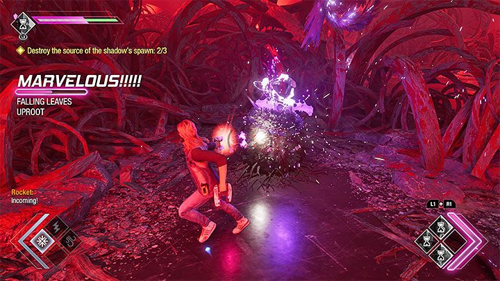 Wasze zadanie to zniszczenie 3 gniazd - źródeł ciemności - Guardians of the Galaxy: Rozdział 11 - solucja, opis przejścia - Guardians of the Galaxy - poradnik do gry