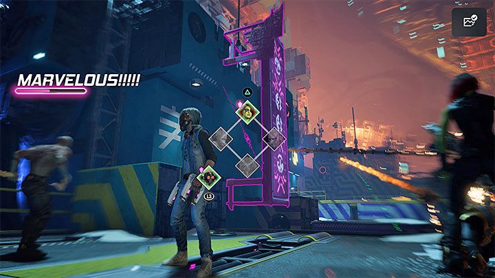 Do rozegrania jest w sumie kilka różnych bitew na dachach i pomocny po raz kolejny może być żywioł wiatru do przyciągania oddalonych celów - Guardians of the Galaxy: Rozdział 12 - solucja, opis przejścia - Guardians of the Galaxy - poradnik do gry