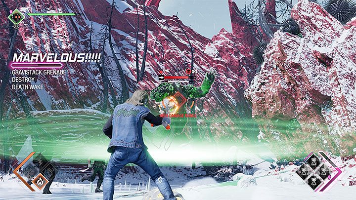 Na dole załączy się druga bitwa z wendigo - Guardians of the Galaxy: Rozdział 13 - solucja, opis przejścia - Guardians of the Galaxy - poradnik do gry