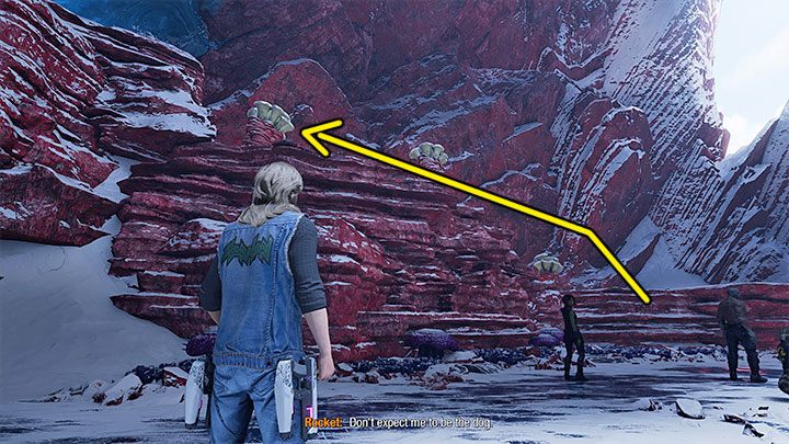 Niedługo po opuszczeniu wioski czeka Was kolejny długi zjazd - Guardians of the Galaxy: Rozdział 13 - solucja, opis przejścia - Guardians of the Galaxy - poradnik do gry