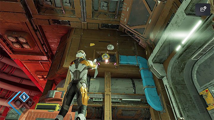 Od razu po przejęciu kontroli nad Star-Lordem rozpoczną się walki i do skuteczniejszego atakowania pierwszych wrogów polecamy używać żywiołu błyskawic - Guardians of the Galaxy: Rozdział 14 - solucja, opis przejścia - Guardians of the Galaxy - poradnik do gry