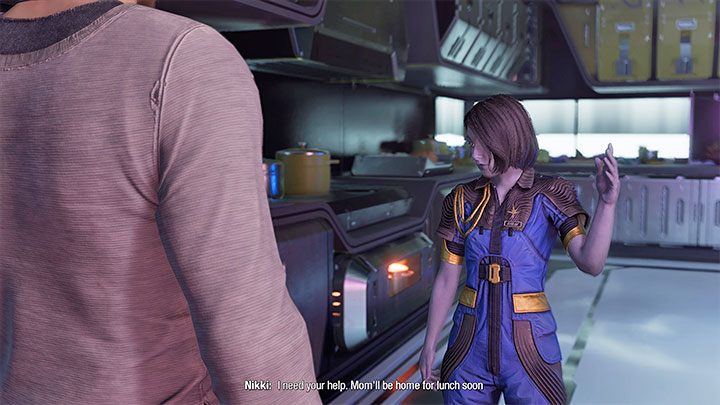 To druga scena z przyjęcia urodzinowego i tym razem Waszym zadaniem będzie doprowadzenie do tego żeby Nikki wyrwała się spod wpływu Obietnicy - Guardians of the Galaxy: Rozdział 15 - solucja, opis przejścia - Guardians of the Galaxy - poradnik do gry