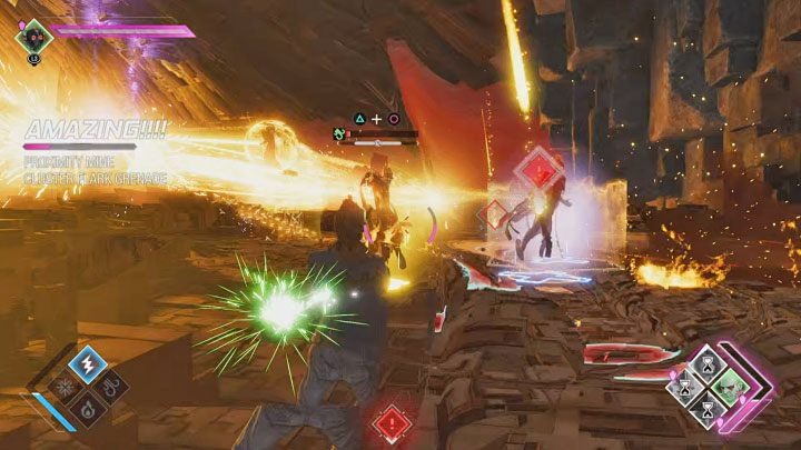 Po tym jak napełni się pasek oszołomienia danego Unifikatora atakujcie go najsilniejszymi zdolnościami wszystkich członków drużyny - Guardians of the Galaxy: Rozdział 15 - solucja, opis przejścia - Guardians of the Galaxy - poradnik do gry