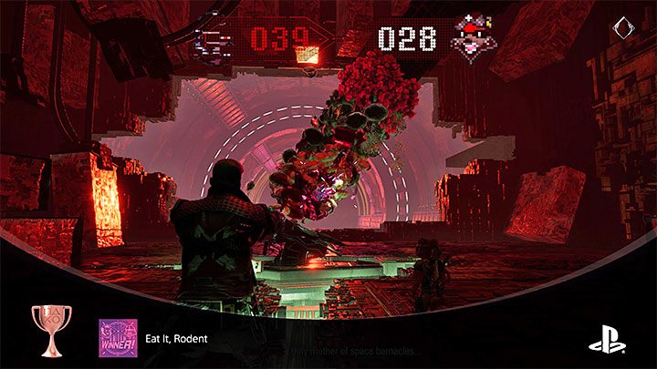 Zawody teoretycznie odbywają się do zdobycia 50 punktów, ale jest duża szansa, że nie zdołacie tyle uzbierać - Guardians of the Galaxy: Trofeum Udław się, gryzoniu - Guardians of the Galaxy - poradnik do gry