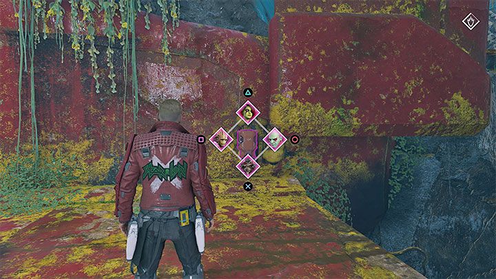 Znajdźkę odnajduje się w początkowej fazie przeprawy przez powierzchnię planety Seknarf Dziewięć - Guardians of the Galaxy: Rozdział 3 - wszystkie sekrety/znajdźki, lista - Guardians of the Galaxy - poradnik do gry