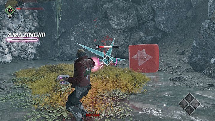 W jaskini zlokalizujcie pasożytniczy organizm na ścianie i zniszczcie go z pomocą blasterów żeby odblokować kolejne przejście - Guardians of the Galaxy: Rozdział 3 - wszystkie sekrety/znajdźki, lista - Guardians of the Galaxy - poradnik do gry