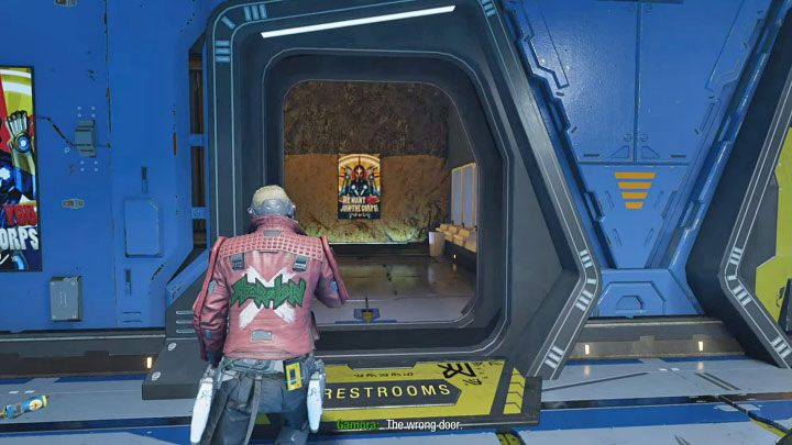 Nie śpieszcie się z zaliczeniem zagadki, bo musicie wcześniej znaleźć sekret - Guardians of the Galaxy: Rozdział 5 - wszystkie sekrety/znajdźki, lista - Guardians of the Galaxy - poradnik do gry