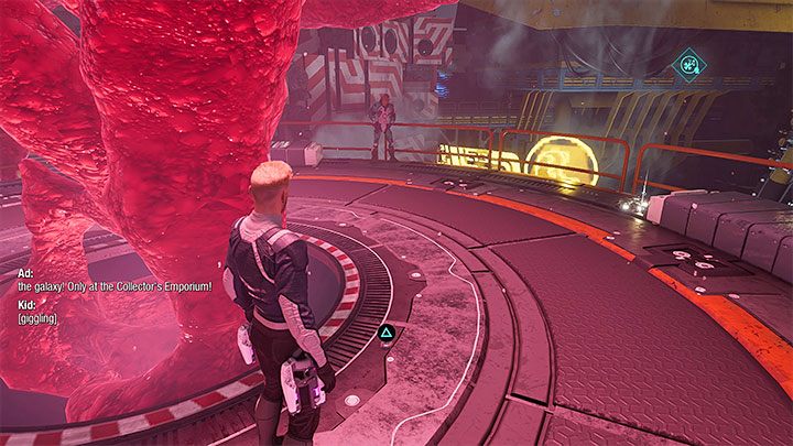 Dotrzyjcie do balkoników zlokalizowanych na lewo od drzewa (patrząc od miejsca startu), a następnie wybierzcie pokazane na obrazku 1 prawe przejście - Guardians of the Galaxy: Rozdział 6 - wszystkie sekrety/znajdźki, lista - Guardians of the Galaxy - poradnik do gry