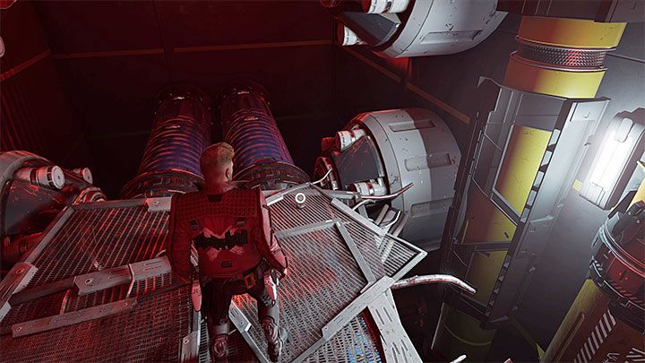 W sekretnej lokacji zajmijcie się zlokalizowaniem i ostrzelaniem z blasterów pasożytniczych organizmów z obrazka 1 - pozwoli to Wam przecisnąć się pomiędzy rurami - Guardians of the Galaxy: Rozdział 7 - wszystkie sekrety/znajdźki, lista - Guardians of the Galaxy - poradnik do gry