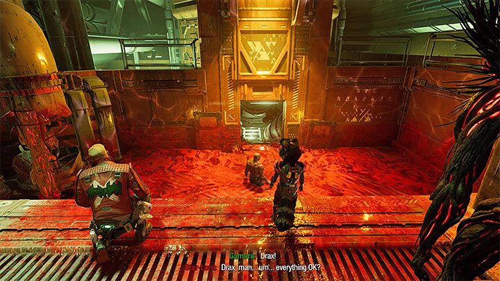 Sekret możecie znaleźć niedługo po dotarciu do kanałów z czerwoną substancją - Guardians of the Galaxy: Rozdział 8 - wszystkie sekrety/znajdźki, lista - Guardians of the Galaxy - poradnik do gry