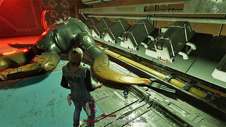 Na znajdźkę natraficie niedługo po zdobyciu poprzedniego sekretu - Guardians of the Galaxy: Rozdział 8 - wszystkie sekrety/znajdźki, lista - Guardians of the Galaxy - poradnik do gry