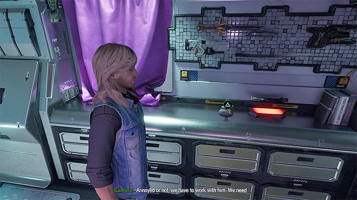 Uwaga - Ten oraz opisany poniżej sekret wymagają dysponowania znajdźkami Strażników z poprzednich rozdziałów - Guardians of the Galaxy: Rozdział 12 - wszystkie sekrety/znajdźki, lista - Guardians of the Galaxy - poradnik do gry