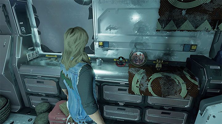 Na pokładzie statku Milano odwiedźcie kajutę Draxa i odszukajcie w niej znajdźkę Strażnika - Guardians of the Galaxy: Rozdział 12 - wszystkie sekrety/znajdźki, lista - Guardians of the Galaxy - poradnik do gry