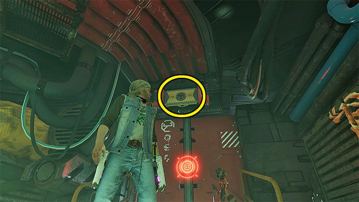 Pozostańcie w miejscu użycia ataku wiatrem i tym razem poproście Groota o pomoc po to żeby w miejscu tym mógł powstać pomost (obrazek 1) - Guardians of the Galaxy: Rozdział 12 - wszystkie sekrety/znajdźki, lista - Guardians of the Galaxy - poradnik do gry