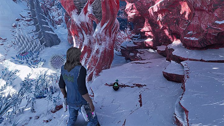 Także i w tym przypadku musicie zbadać początkową część obszaru z zarodnikami - Guardians of the Galaxy: Rozdział 13 - wszystkie sekrety/znajdźki, lista - Guardians of the Galaxy - poradnik do gry