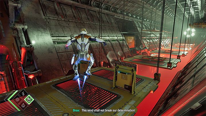 Sekret ten zdobywa się jakiś czas po rozpoczęciu rozdziału, a konkretnie po dotarciu do tunelu z dużym wentylatorem z powyższego obrazka - Guardians of the Galaxy: Rozdział 14 - wszystkie sekrety/znajdźki, lista - Guardians of the Galaxy - poradnik do gry