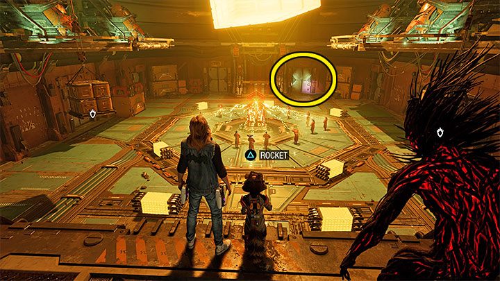 Poprawne zhakowanie drona niestety nie przekłada się na bardzo duże różnice w dalszej części gry - Guardians of the Galaxy: Ważne wybory - Rozdział 8 - Guardians of the Galaxy - poradnik do gry