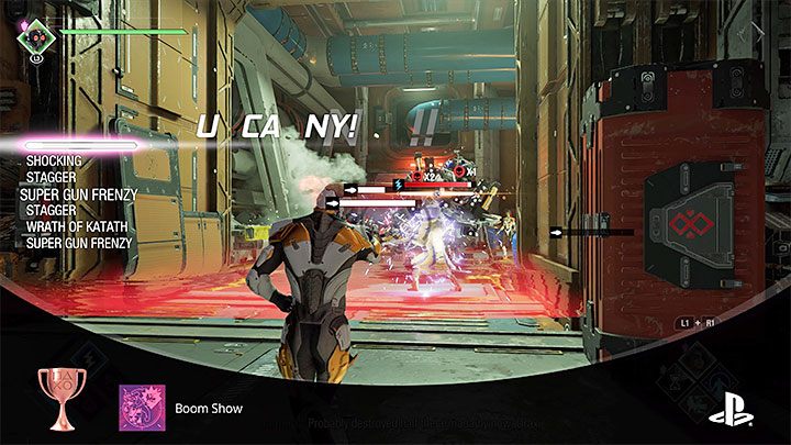 Umiejętność Pełny ogień zaporowy możecie wybierać z rozwijanego menu zdolności - Guardians of the Galaxy: Wszystkie trofea, poradnik trofeowy - Guardians of the Galaxy - poradnik do gry