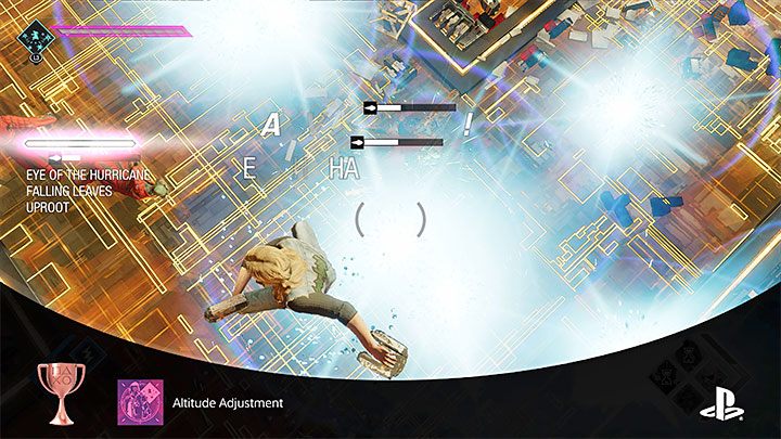 Umiejętność Oko cyklonu możecie wybierać z rozwijanego menu zdolności - Guardians of the Galaxy: Wszystkie trofea, poradnik trofeowy - Guardians of the Galaxy - poradnik do gry