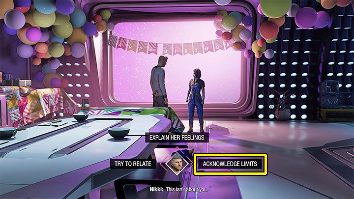 Załączy się scena konfrontacji z Nikki - Matroną - Guardians of the Galaxy: Ważne wybory - Rozdział 15 - Guardians of the Galaxy - poradnik do gry