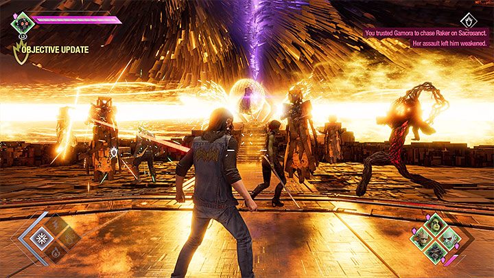 Nie możecie od razu przystąpić do starcia z Wielkim Unifikatorem - Guardians of the Galaxy: Wielki Unifikator Raker - jak pokonać? - Guardians of the Galaxy - poradnik do gry