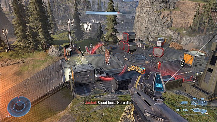 Wysunięte bazy operacyjne (WBO) to inaczej małe posterunki na powierzchni pierścienia WBO, które domyślnie znajdują się pod kontrolą Wygnańców - Halo Infinite: Wysunięte bazy operacyjne - WBO - Halo Infinite - poradnik do gry