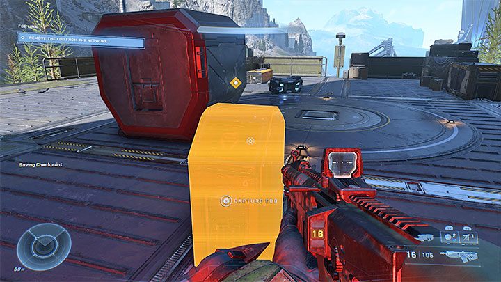 Po dotarciu w pobliże każdej z baz WBO musicie pokonać wszystkich okolicznych przeciwników - Halo Infinite: Wysunięte bazy operacyjne - WBO - Halo Infinite - poradnik do gry