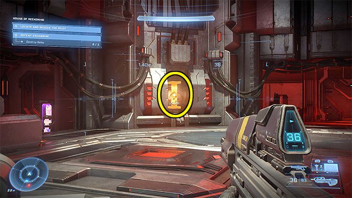 Po tym jak zadacie dostatecznie dużo obrażeń Escharum nagle zyska białą tarczę - Halo Infinite: Escharum - boss, jak pokonać? - Halo Infinite - poradnik do gry