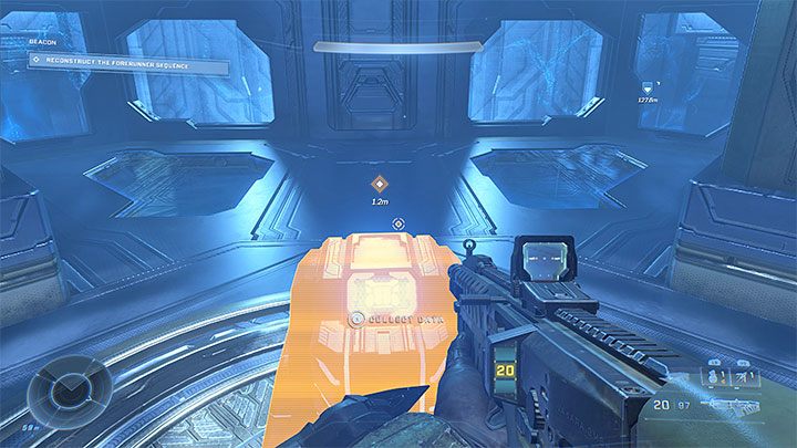 W tym i każdym z pozostałych znaczników znajdziecie opcjonalne dzienniki audio - Halo Infinite: Sekwencja - solucja, opis przejścia - Halo Infinite - poradnik do gry