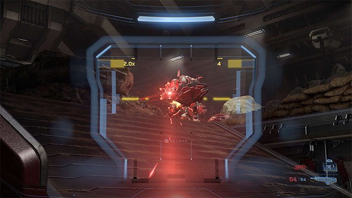 Podczas walk ponownie uważajcie na snajperów oraz elitarnych Wygnańców - Halo Infinite: Gmach Rozrachunku - solucja, opis przejścia - Halo Infinite - poradnik do gry