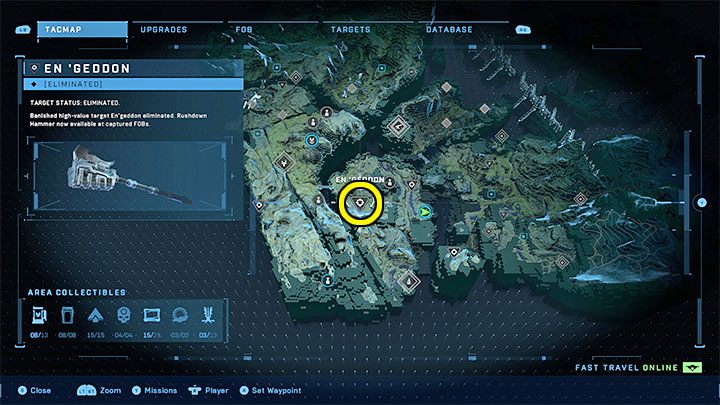 Cel znajdziecie w południowo-zachodniej części mapy świata - Halo Infinite: Ważne cele (High-value Targets) - solucja, opis przejścia - Halo Infinite - poradnik do gry