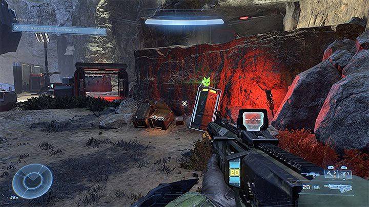 Szafka również jest w południowo-zachodniej części wykopalisk i możecie ją zdobyć tuż po odnalezieniu opisanego powyżej rdzenia - Halo Infinite: Wykopaliska (Kontakty) - lista, rdzenie, nagrania - Halo Infinite - poradnik do gry