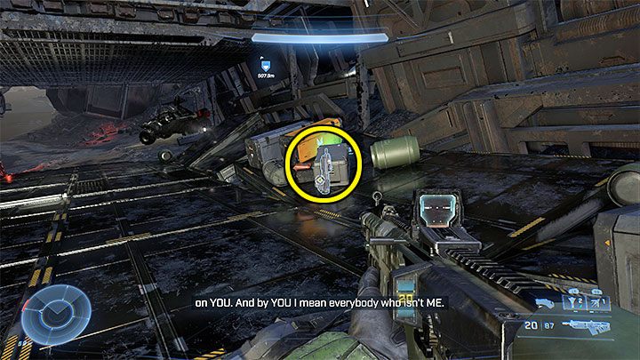 Dziennik audio jest wewnątrz jednego z wraków w centralnym obszarze Cmentarzysk - Halo Infinite: Pelikan unieszkodliwiony (Cmentarzyska) - rdzenie, nagrania - Halo Infinite - poradnik do gry