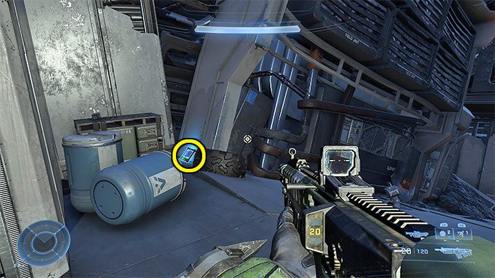 Dziennik audio jest wewnątrz jednego z wraków w centralnym obszarze Cmentarzysk - Halo Infinite: Pelikan unieszkodliwiony (Cmentarzyska) - rdzenie, nagrania - Halo Infinite - poradnik do gry