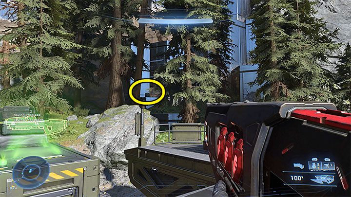 Dziennik audio sąsiaduje z bazą WBO Golf - Halo Infinite: Kategoria Ewakuacja (Evacuation) - wszystkie nagarania - Halo Infinite - poradnik do gry